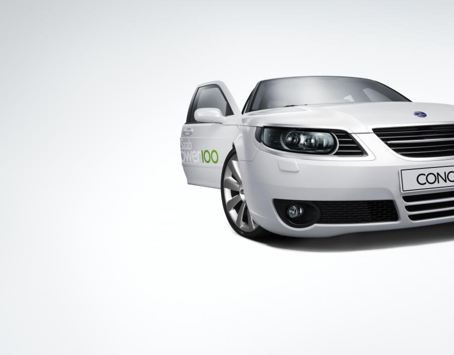  Saab 9-5 SportCombi BioPower 100 Concept 2007 года  (фото 8 из 14)
